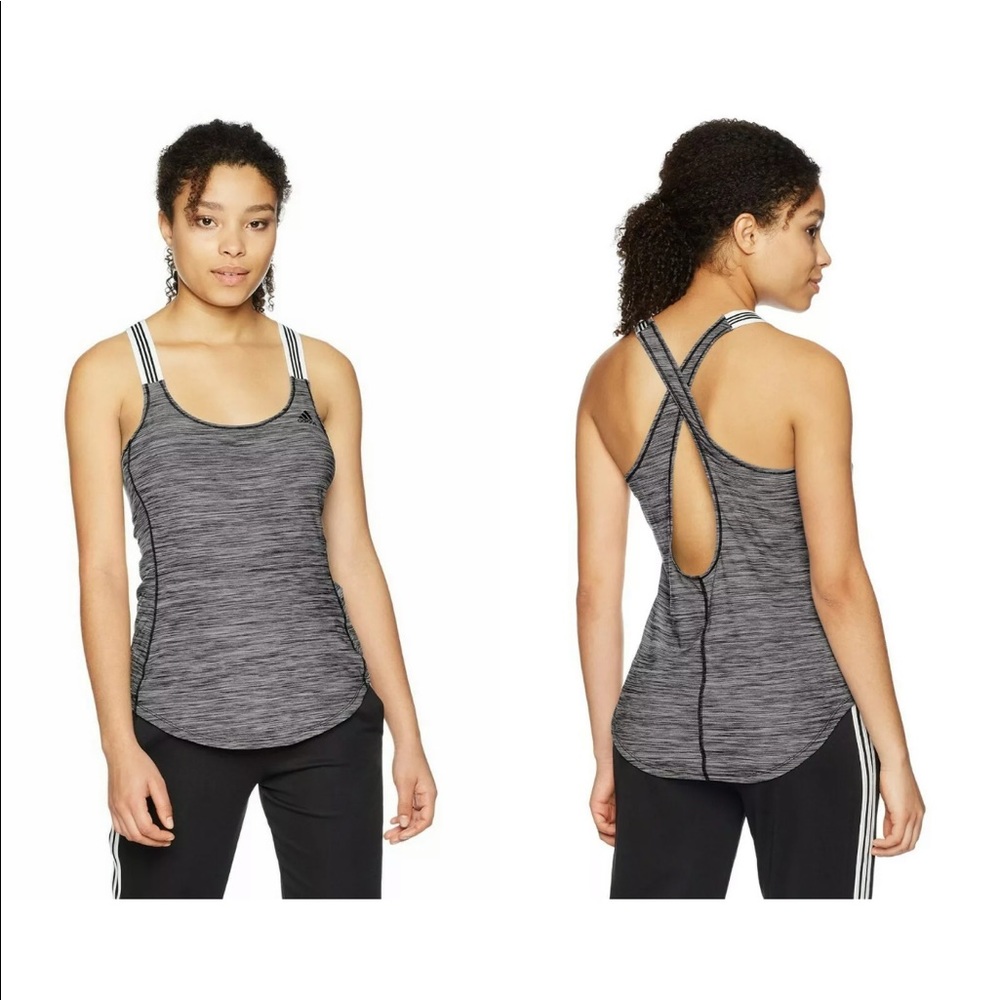 Adidas training tank top size Large